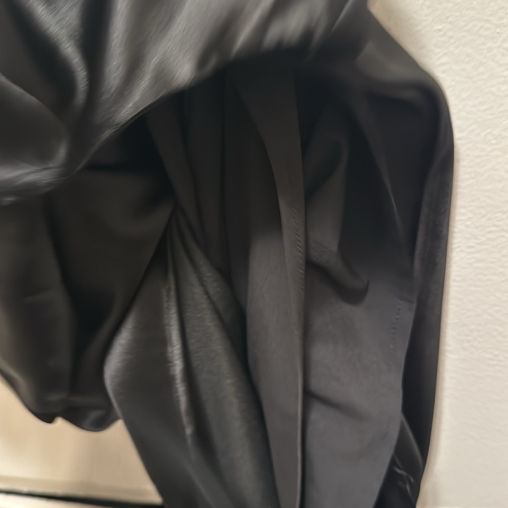 NWT✨Black Satin Slip Dress- Medium 🖤 - Picture 9 of 11